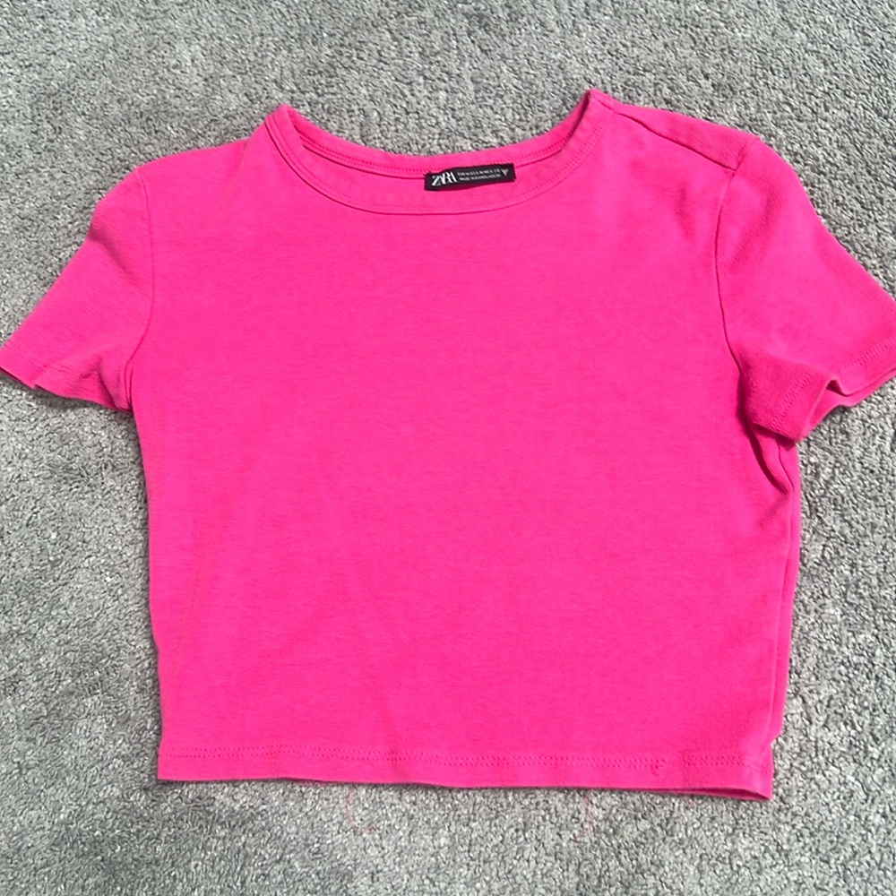 perfect condition zara top fun for summer cropped